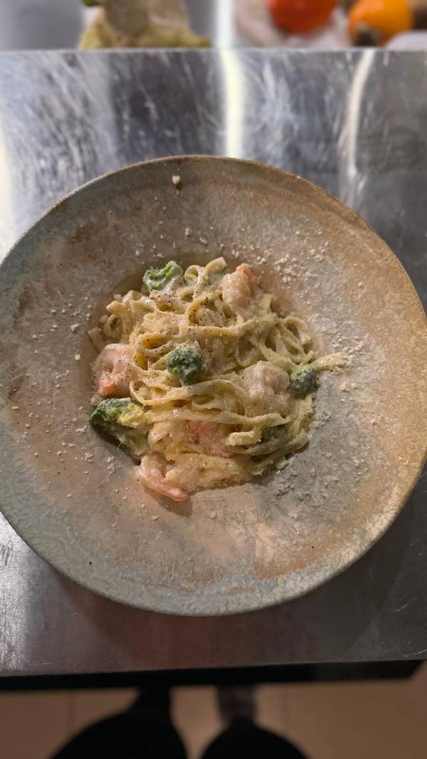 Tagliatelle cu Creveți